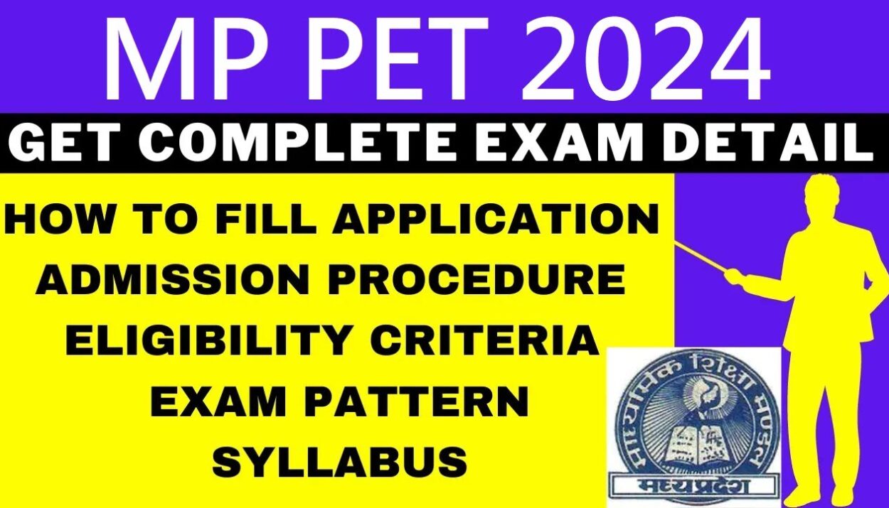 MP PET 2024 Syllabus & Exam Pattern
