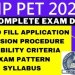 MP PET 2024 Syllabus & Exam Pattern